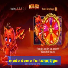 modo demo fortune tiger